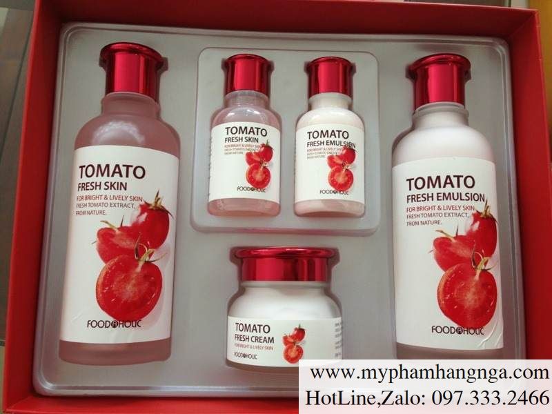 tomato fresh skin care set