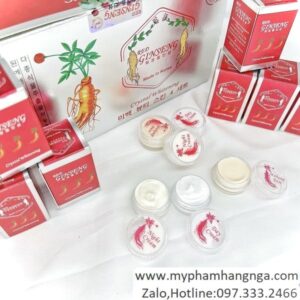 Bộ thử mini kem red ginseng