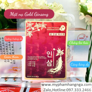 Mặt nạ trị nám red ginseng